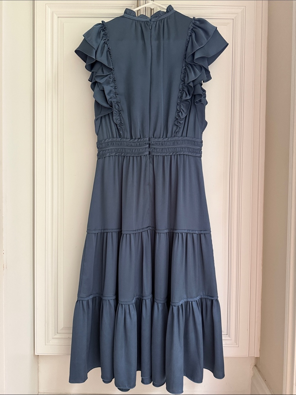 Veronica Beard Snover ruffled midi dress, size 6 - Picture 6 of 11